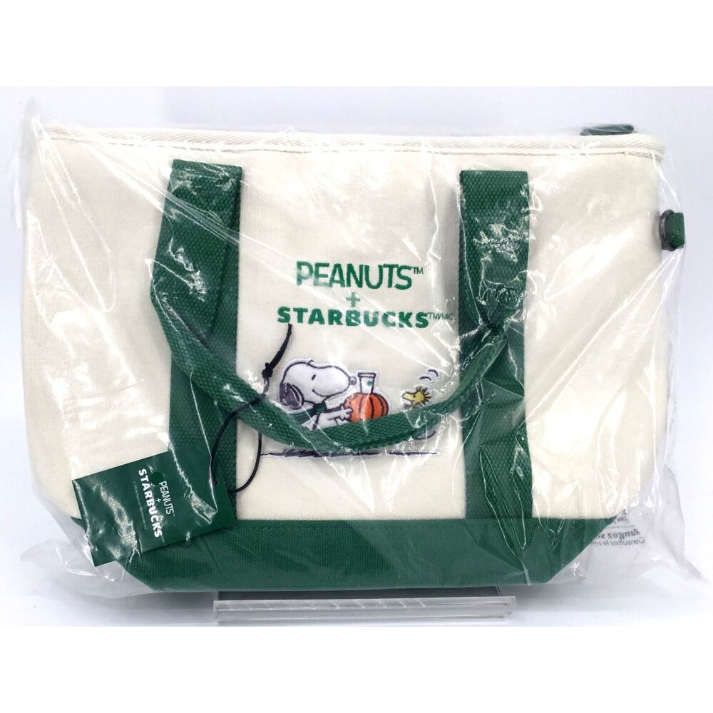 Starbucks x Peanuts Snoopy 2026 Limited Edition Mini Tote Bag